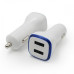 UGreen 40725 ABS Case Dual USB Car Charger 2.4A+2.4A